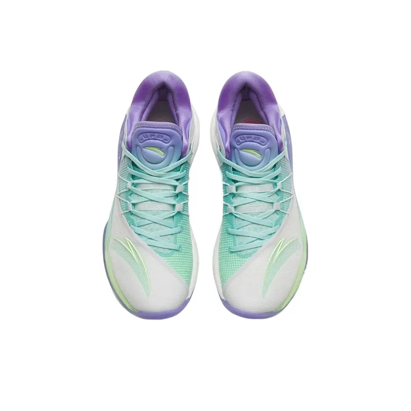 ANTA Skyline 1 Basketball Shoes Men Low Top White/Purple-2