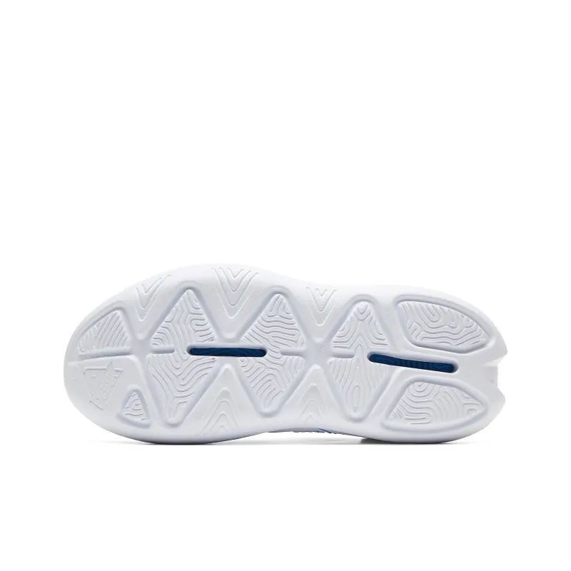 PEAK Guochuang Collection Taichi Clogs Tourism, Grain Rain Sandal Men's Sky Blue-5