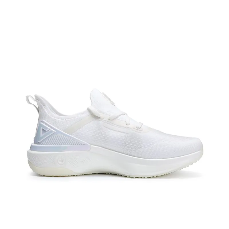 PEAK State Pole 4.0 Cushioned Slip Resistant Abrasion Resistant Breathable Low Top Casual Running Shoes Women's Beige-1
