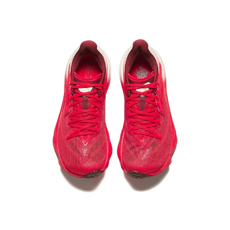 Anta Asphalt Road Fighter 2.0 Cushioning Wear Resistant Low Top Running Shoes Men's Red-2