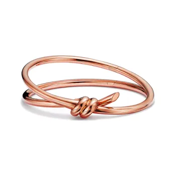 TIFFANY & CO. 18K Rose Gold Bangles Women's