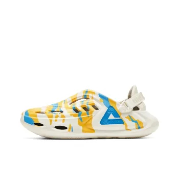 PEAK Pole Hole Shoes Tour Awakening Sandal Men's Beige White Yellow