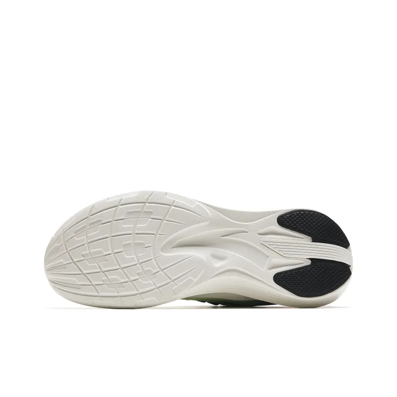 Anta New Stinger Slip Resistant, Abrasion Resistant, Lightweight Low Top Sprint Running Shoes Men's White Black-5