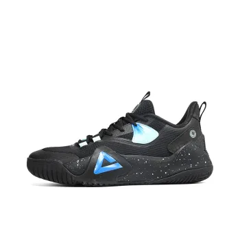 PEAK Sharp Marks Basketball Shoes Men Low Top Blue