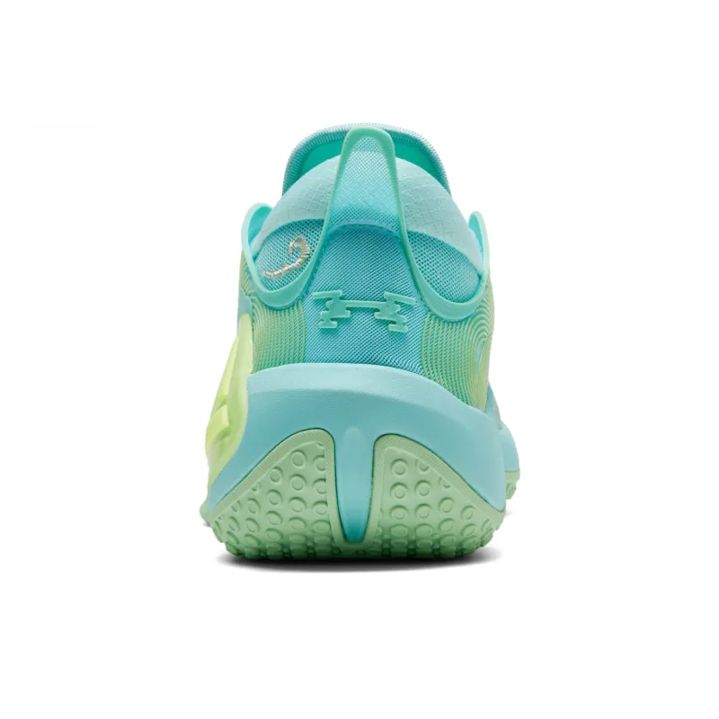 PEAK Sonic Boom 2.0 Cushioning And Breathable Low Top Basketball Shoes Men's Teal Tide Color Scheme-4