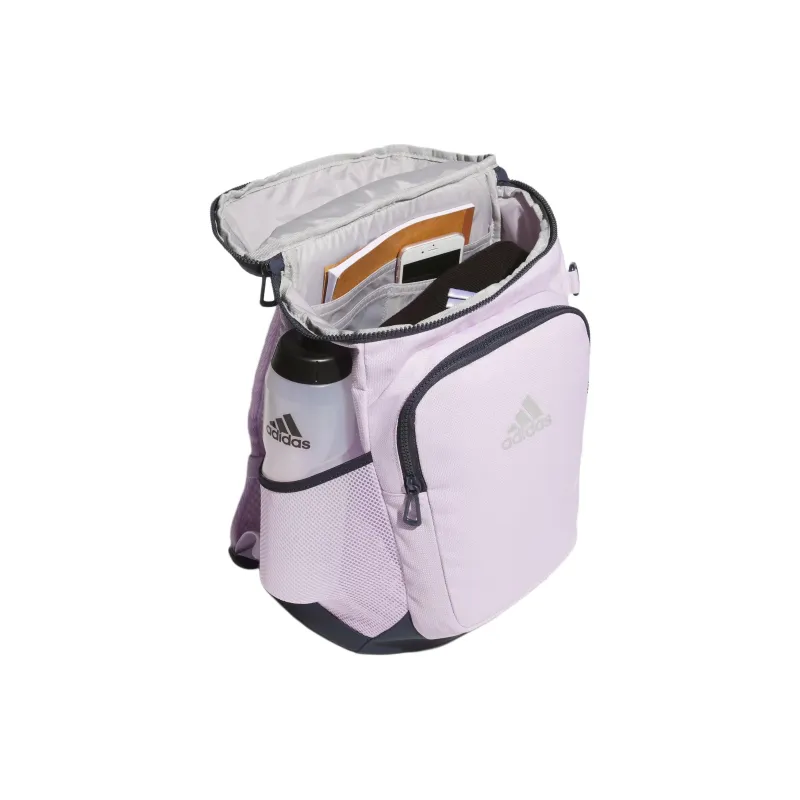 Adidas Recycled Polyester Backpack Regular Women's Light Purple-3