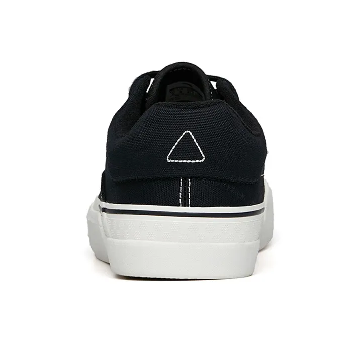 Anta Ao Li Non slip Lightweight Low Top Skateboard Shoes Men's Black-3