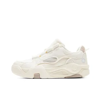 PEAK State Pole Roaming Cushioned Wear Resistant Breathable Slip Resistant Low Top Skateboard Shoes Women's Beige