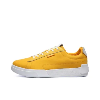 PEAK State Pole Midsummer Low Top Skateboard Shoes Men's Dark Orange Yellow