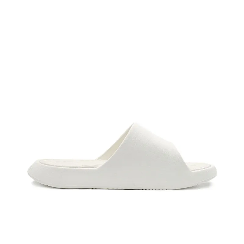 PEAK State Pole Classic Drag Quiet Slip Resistant Abrasion Resistant Slide Slippers Men's Super Light White-3