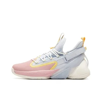 Anta UFO2.0 Basketball Shoes Men's Pink Blue White