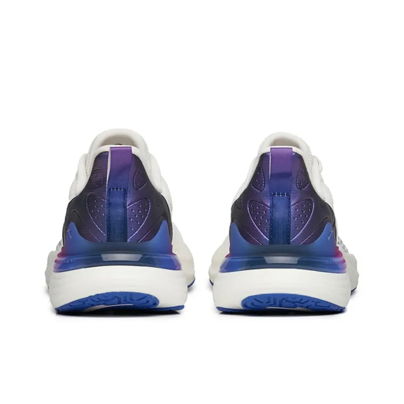 Anta 2.5 Breathable Lightweight Low-Top Running Shoes Men's White Purple-2