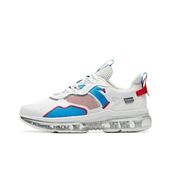 NASA x Anta Support Slip Resistant Cushioning Low Top Running Shoes Men's Blue White
