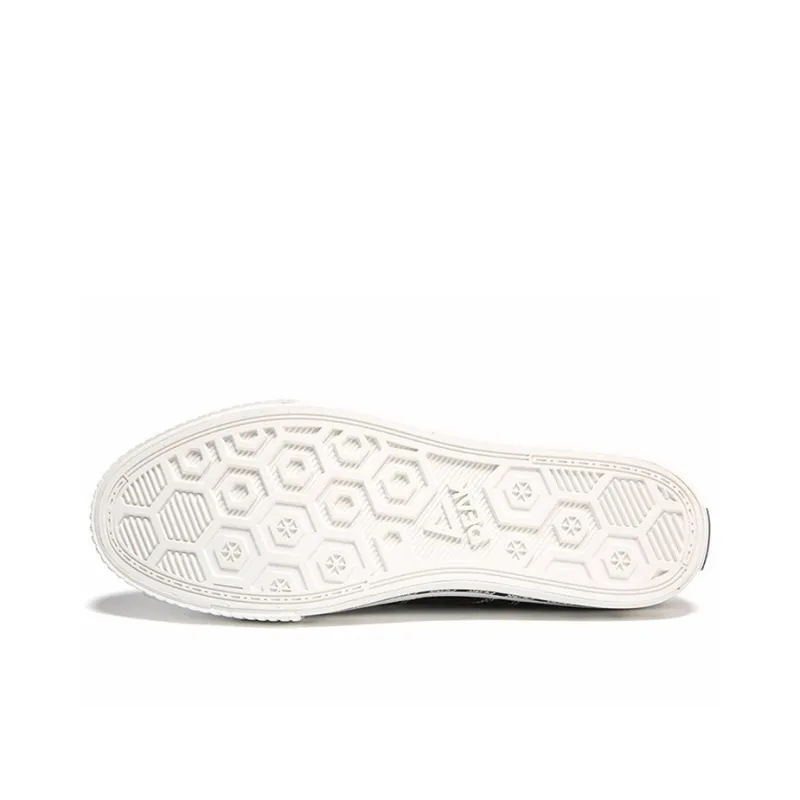 PEAK State Pole Low Top Skateboard Shoes Men's Black White-5