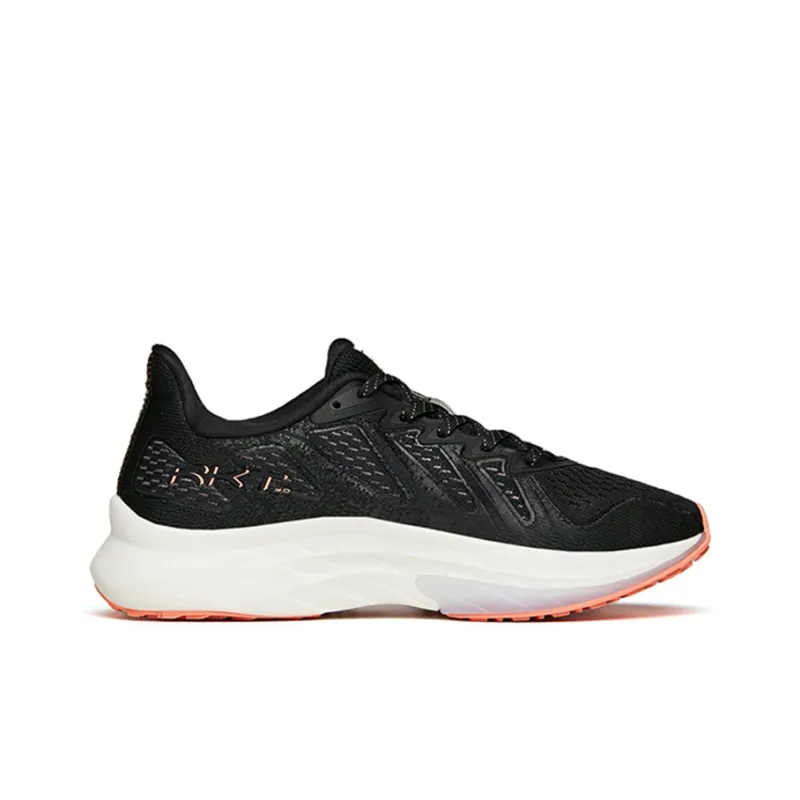Anta Rocket 3.0 Cushioned Slip Resistant Abrasion Resistant Low Top Running Shoes Women's Black Purple Gray-1