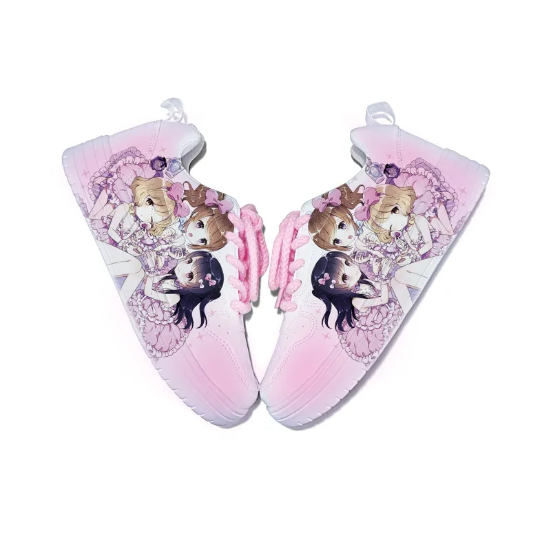 Cold Cicadas Yesterday Durable Breathable Low-Top Skateboard Shoes Unisex-2