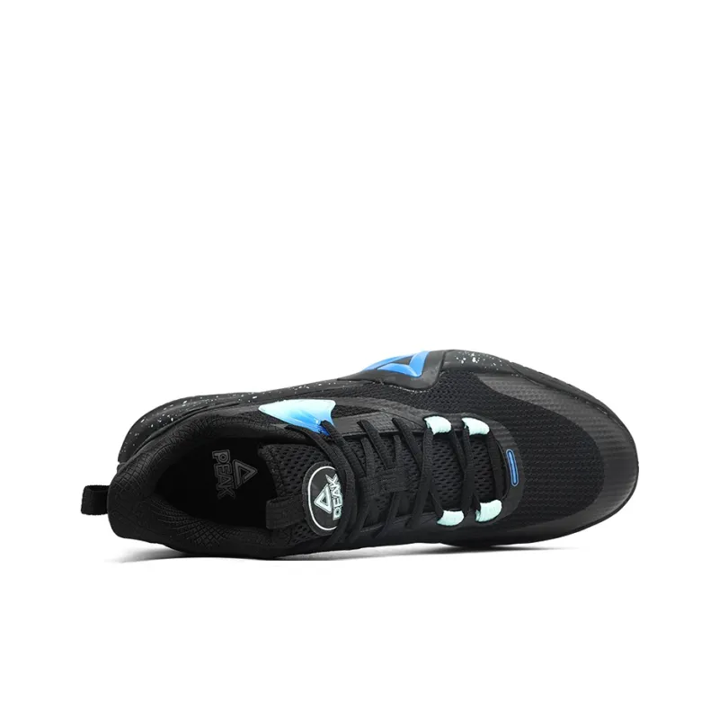 PEAK Sharp Marks Basketball Shoes Men Low Top Blue-4