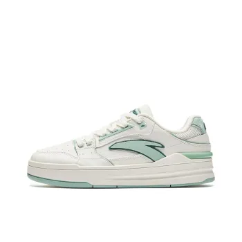 Anta Street Naughty LITE Durable Breathable Low-Top Skateboard Shoes Women's White Green