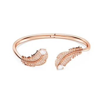 Swarovski Rose Gold Plated Bangles Women's Rose Gold