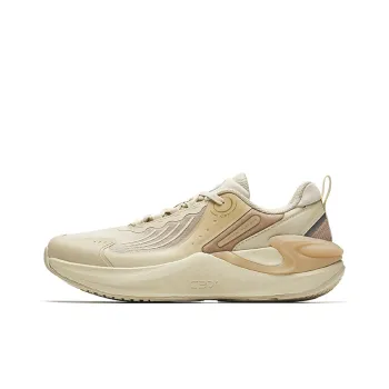 Anta C37+ Cushioning Rebound Low Top Running Shoes Women's Natural Wood Color