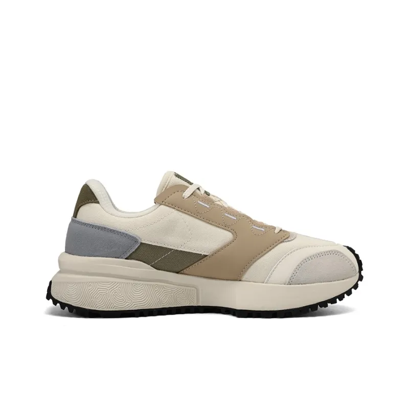 PEAK 70S Taichi Wear-Resistant Slip-Resistant Low-Top Casual Shoes Women's Ecru-8