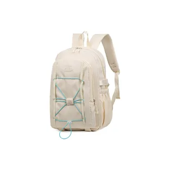 Cwatcun Nylon Backpack Regular Unisex White/Black