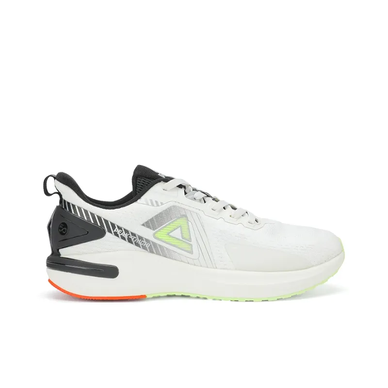 PEAK State Extreme 5.0 Slip Resistant Breathable Low Top Running Shoes Men's Ecru Black-1