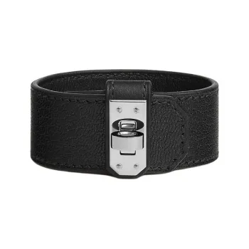 HERMES Goatskin Bangles Women's Black