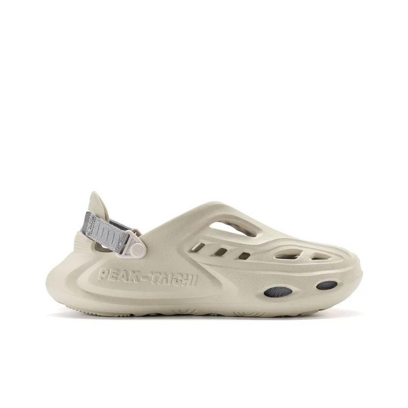 PEAK Taiji Clogs Touring Sports Sandals Men's Beige Gray Green-1