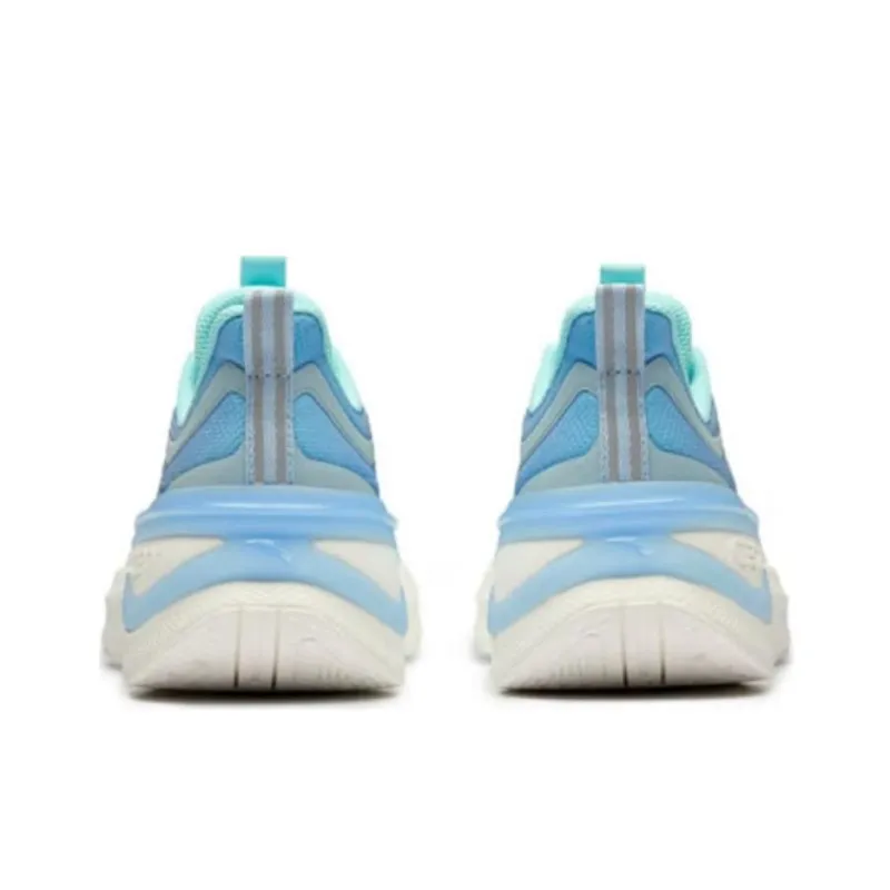 Anta C37 Series Cushioned Anti-Slip Wear-Resistant Breathable Lightweight Low-Top Running Shoes Men's Blue White-3