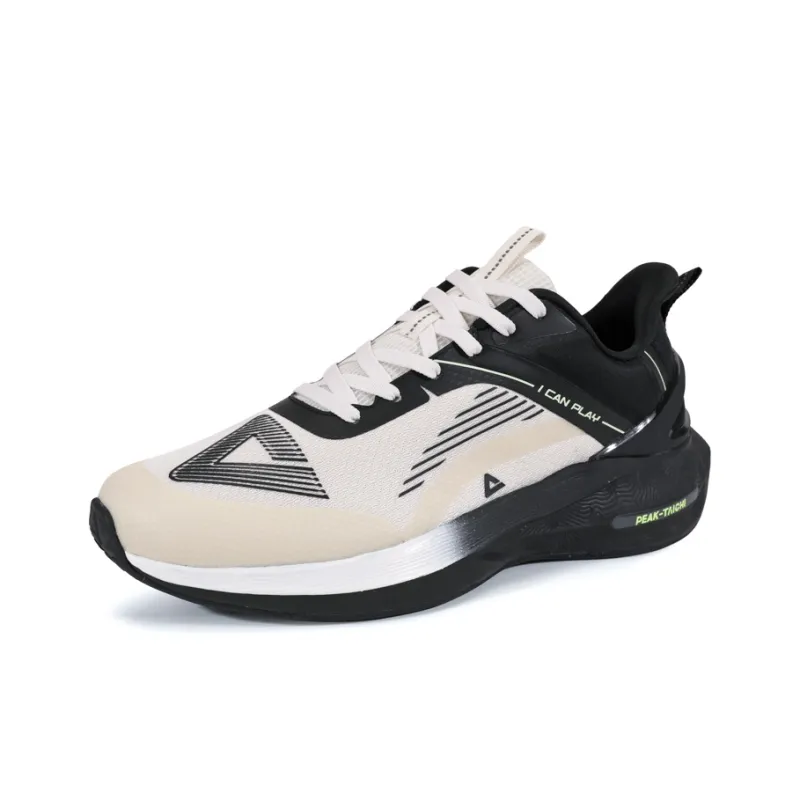 PEAK State Extremely Large Triangle 1.0 Running Shoes Men Low Top Baymax/Sky Blue/Ecru/Black/Black/All White-8