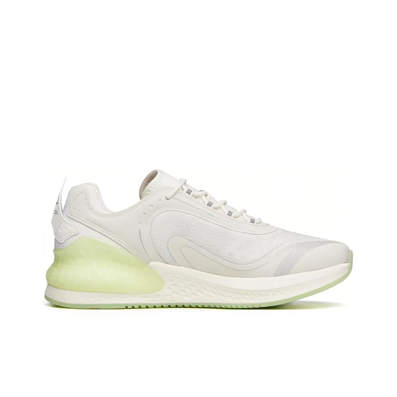 Anta C37+ Low-Top Running Shoes Men's White Green-1