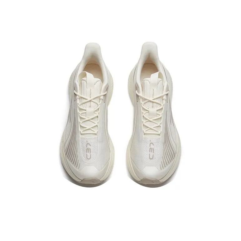 Anta C37 2.0 Shock Absorbers Slip Resistant, Abrasion Resistant, Breathable Low Top Running Shoes Men's White Gray-3