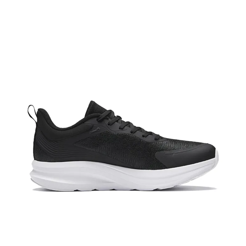 Anta Cloud Journey Cushioning Rebound Low Top Running Shoes Men's Black-1