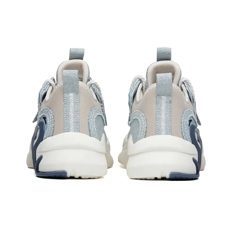 Anta AT91 Low-Top Skateboard Shoes Men's Blue Gray-3