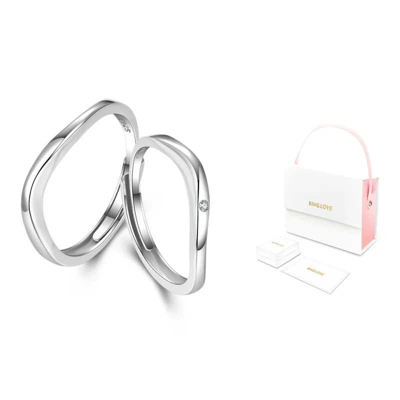RINGLOVE S925 Silver Rings Unisex-1