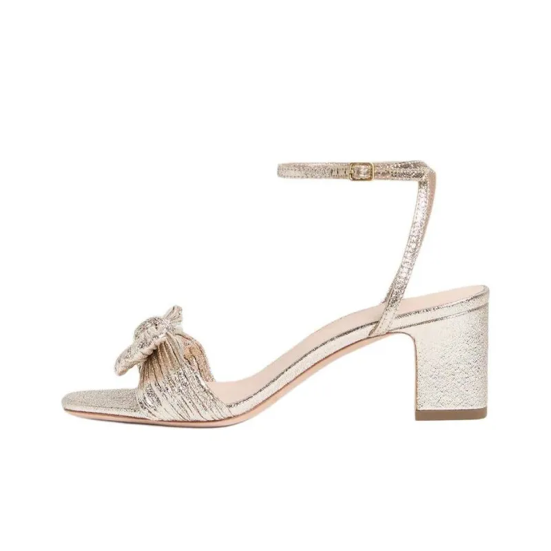 Loeffler Randall Kimora Strap Sandals 6.3cm Women's Champagne-0