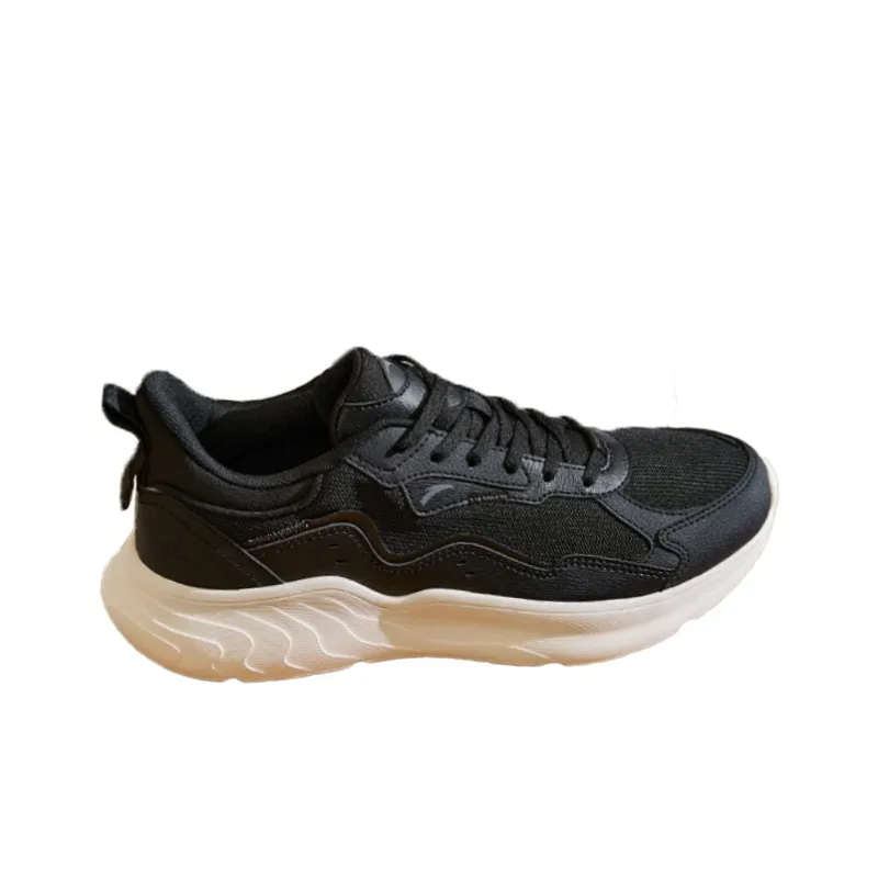 Anta The City Abrasion Resistant, Breathable, Lightweight Low Top Casual Shoes Men's Black-1