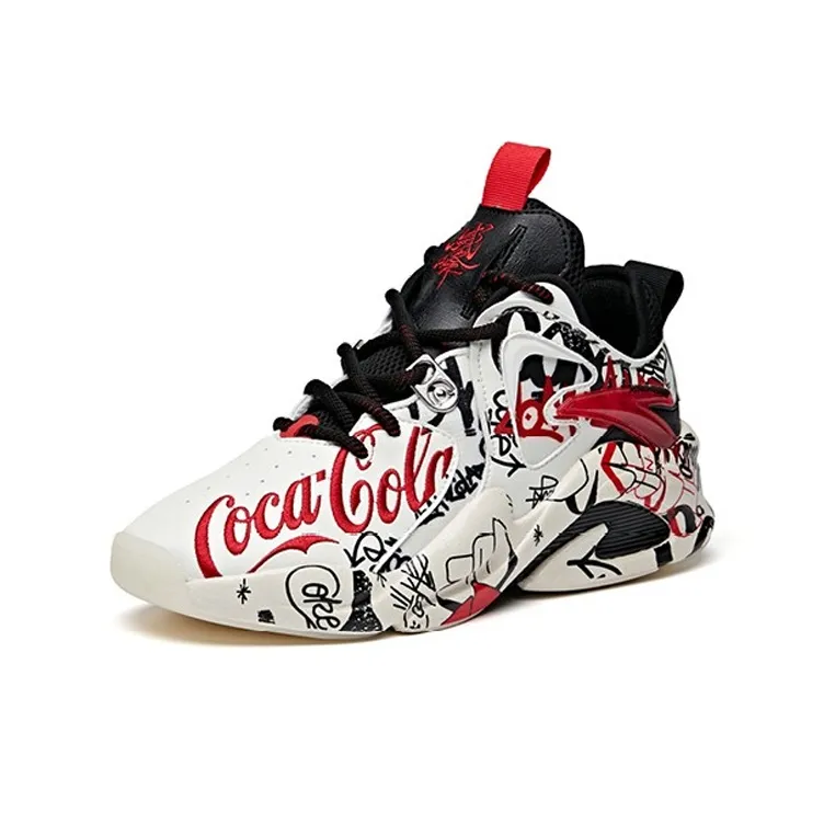 ANTA X Coca Cola BaDao 'White Black Red'-2