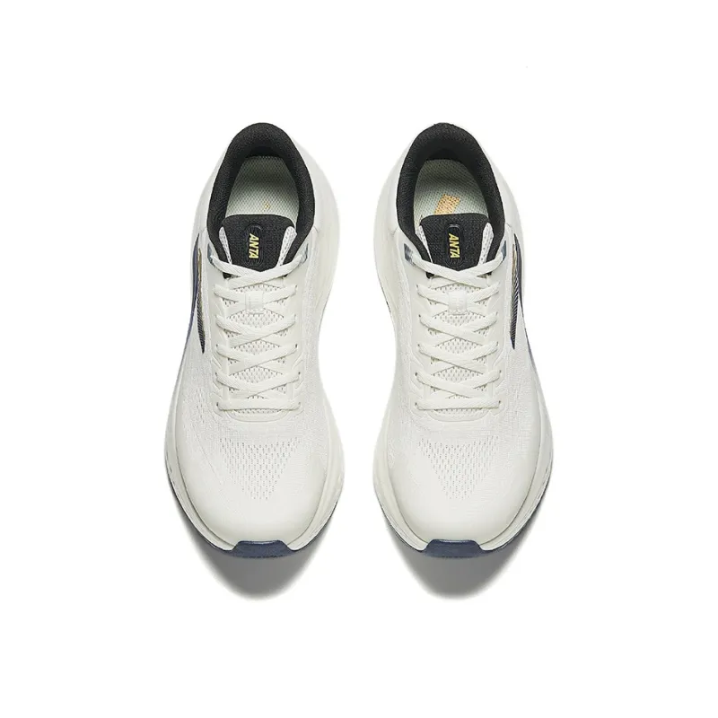 Anta Low Top Running Shoes Men's Ivory White-2