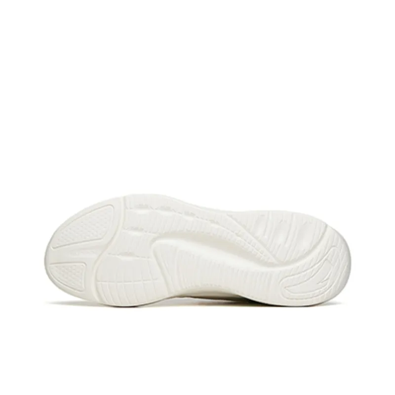 Anta Lingyun Cushioning, Slip Resistant, And Abrasion Resistant Low Top Running Shoes Men's White Blue-5