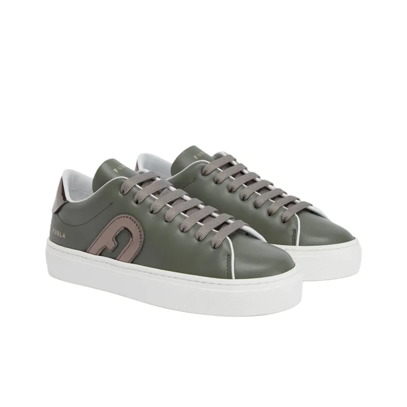 Furla Cactus Low-Top Skateboard Shoes Women's Green-2