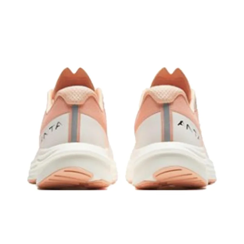 Anta Road Run Cushioning Breathable Low-Top Running Shoes Women's Pink White-5