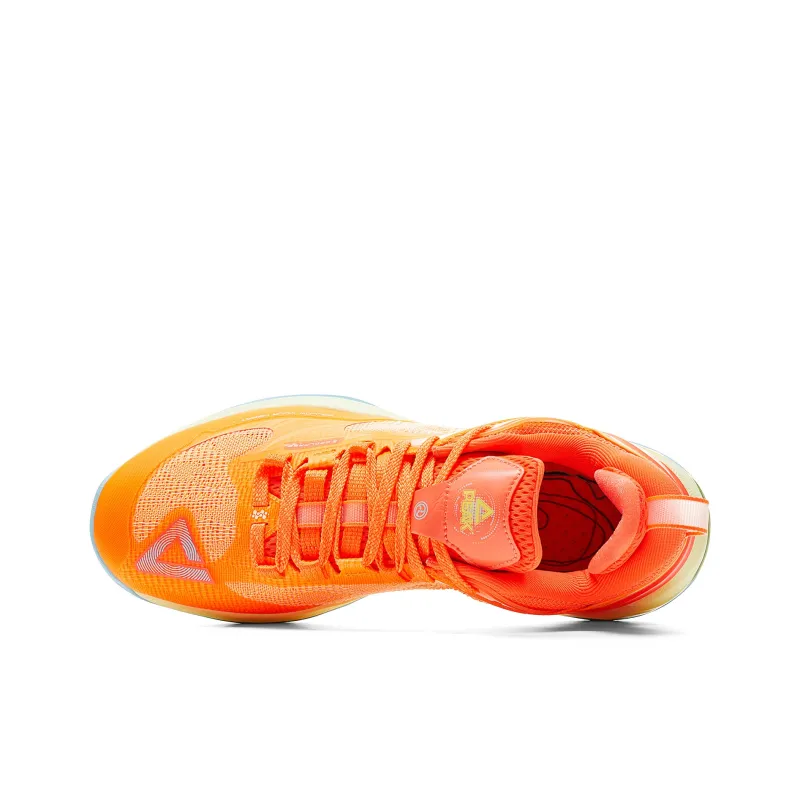 PEAK Agile 2.0 Low-Top Performance Basketball Shoes Men's Flame Tangerine-3