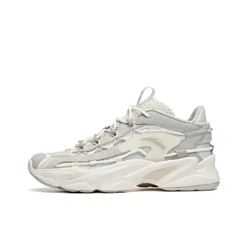 Anta Walker Anti Slip Wear Resistant Low Top Running Shoes Gray