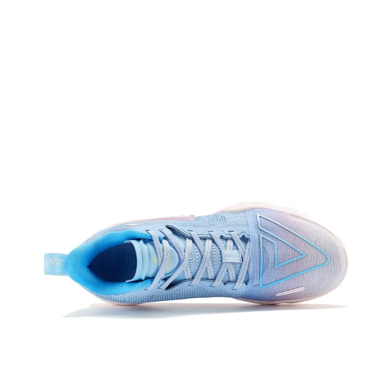 PEAK State Extreme Triangle 2.0 Low Top Basketball Shoes Men's Sky Blue-2