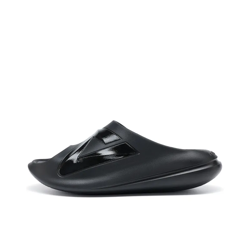 PEAK Tai Ji1.0 Slide Slippers Men All Black-0
