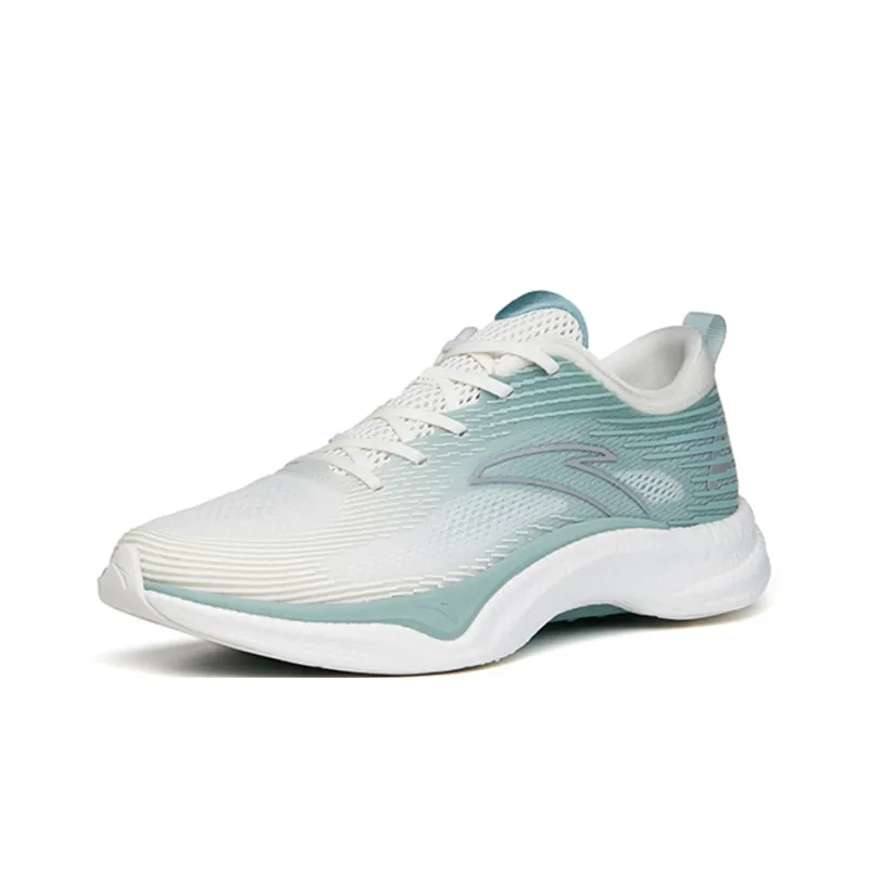ANTA Four Generations Of Hydrogen Running Running Shoes Men Low Top Ivory White/Light Smoke Green-2