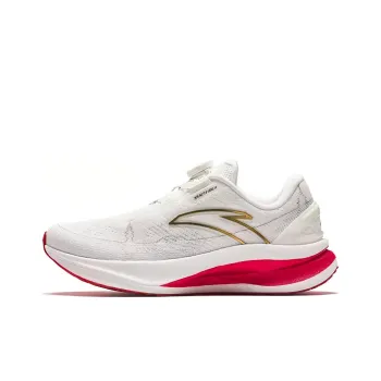Anta Champion 2nd Gen Pro Anti Slip Wear Resistant Low Top Running Shoes Men's White Red
