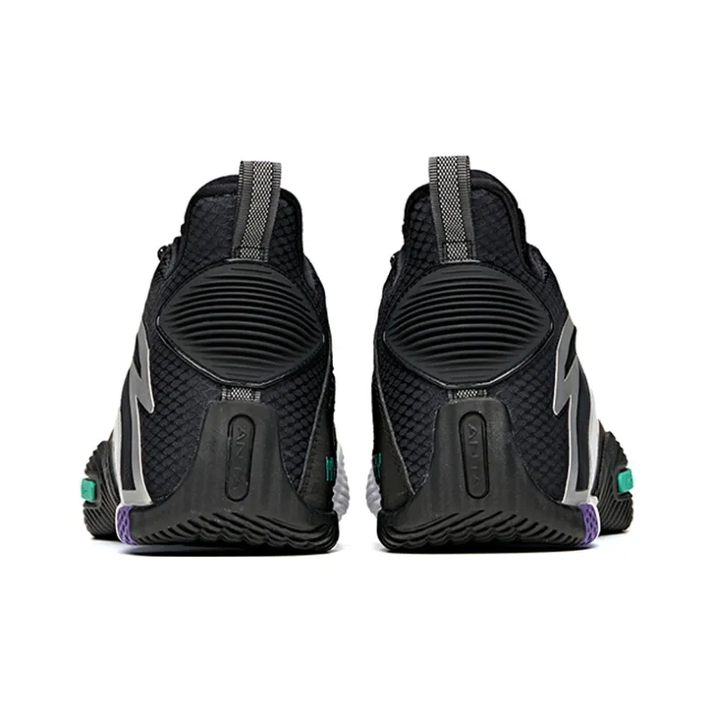 Anta UFO3.0 Sky Object 3 Low-Top Performance Basketball Shoes Men's Black White-3